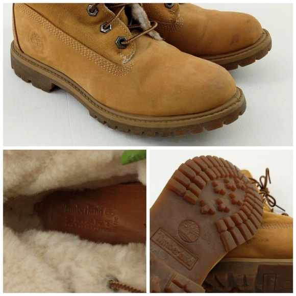 Timberland | Natural Authentic Shearling Fold Down - Picture 8 of 8